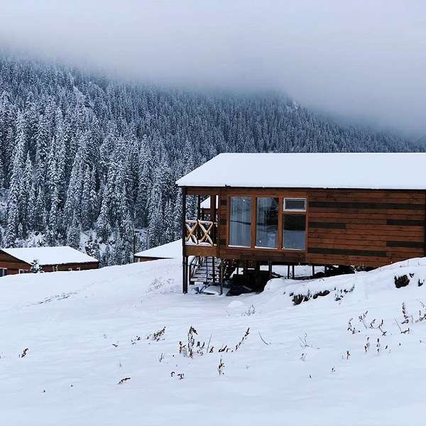 Коттеджи на Кольсайских озерах Kolsay Lakes Village